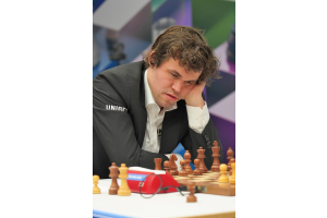 Magnus Carlsen in Wijk aan Zee 2023