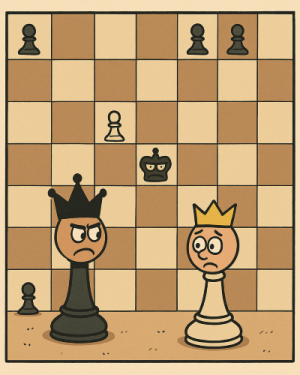 Treacherous pawn endgames by Herman Grooten