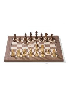 DGT USB Walnut e-Board + Timeless Pieces
