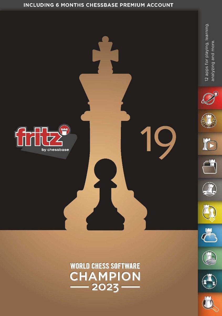 Fritz Powerbook 2024 - Chess Game Database Software DVD