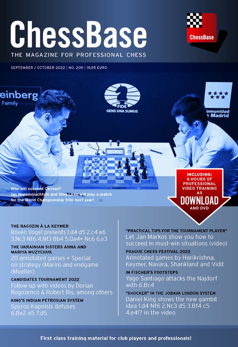 ChessBase India - The September FIDE - International Chess