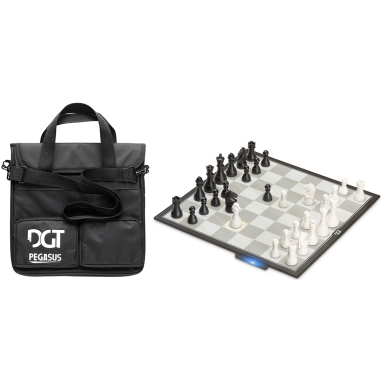 CHESS SET 4 XXXX HEAVY PIECES BOARD BIG BAG DIGITAL DGT 960 CLOCK