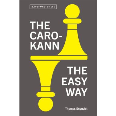 Chess The Caro Kann Defence Minimalistic Book Cover Art - Chess