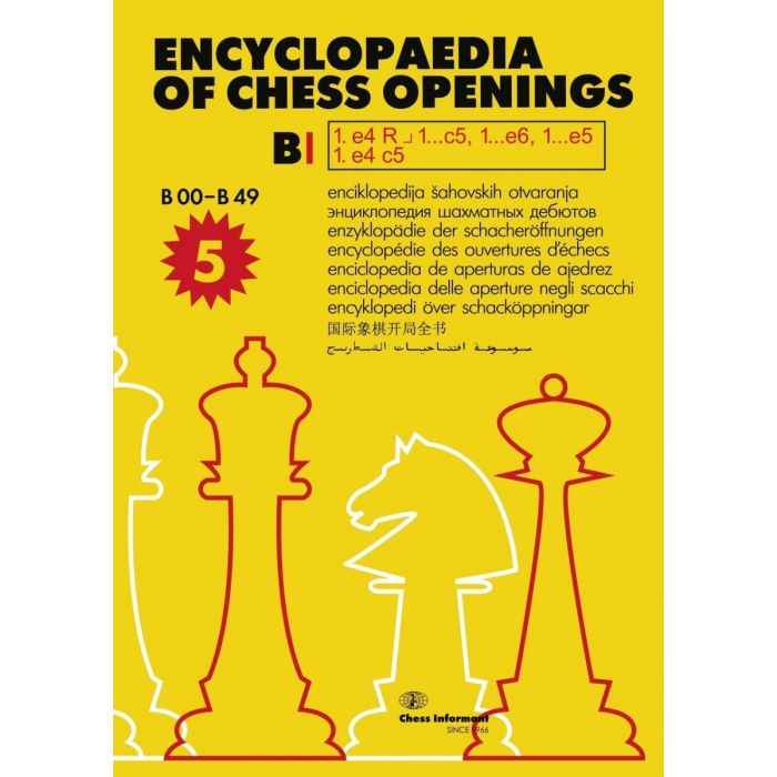 Enciclopedia of chess openings ABCDE, 3-a edição