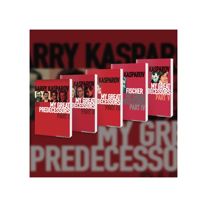 Meus Grandes Predecessores - Volume 5 - Garry Kasparov - Loja FPX