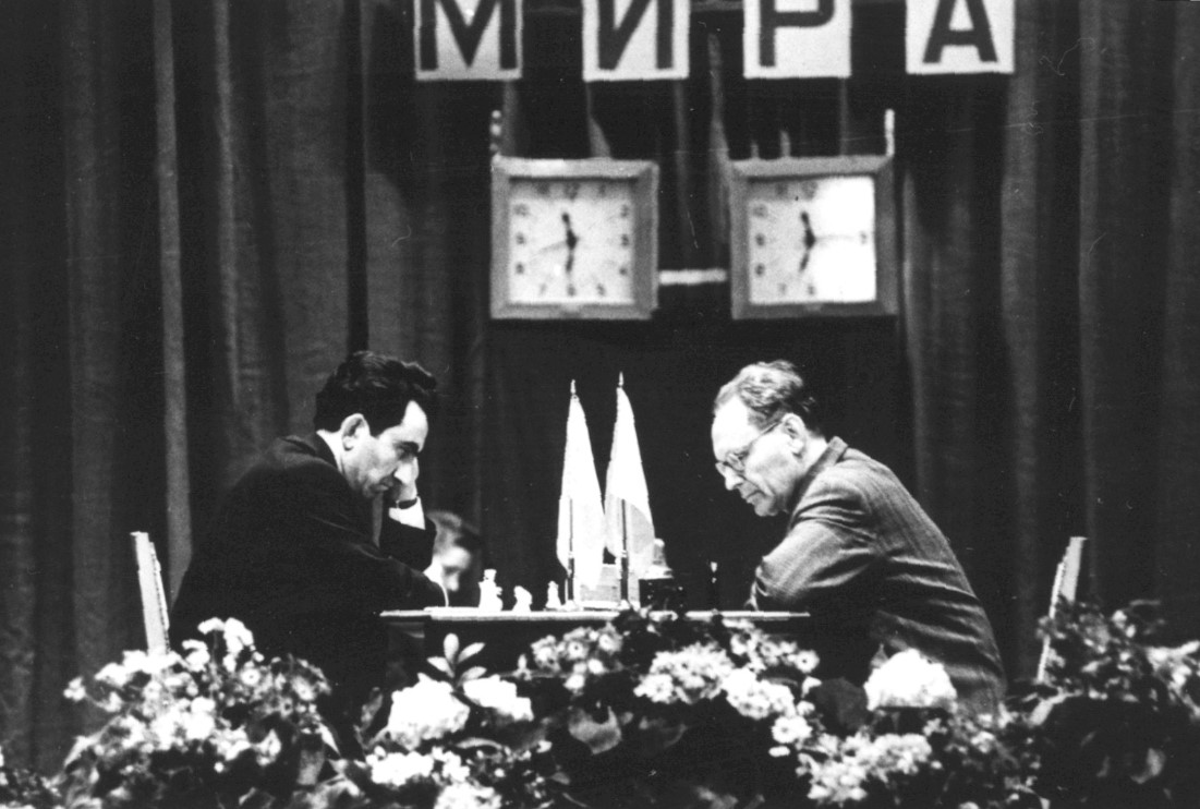 The Petrosian-Spassky World Championship Match (Moscow, 1966), with  annotations by Tal, Boleslavsky, Bondarevsky, etc.