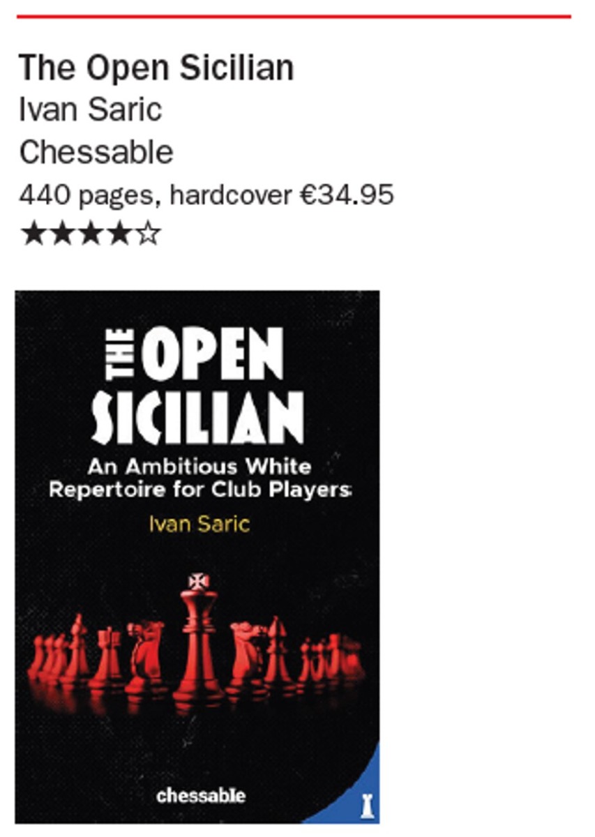 The Open Sicilian by Ivan Saric