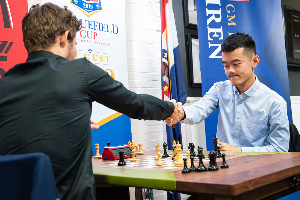 MCCT Finals 1: Ding Liren shocks Carlsen