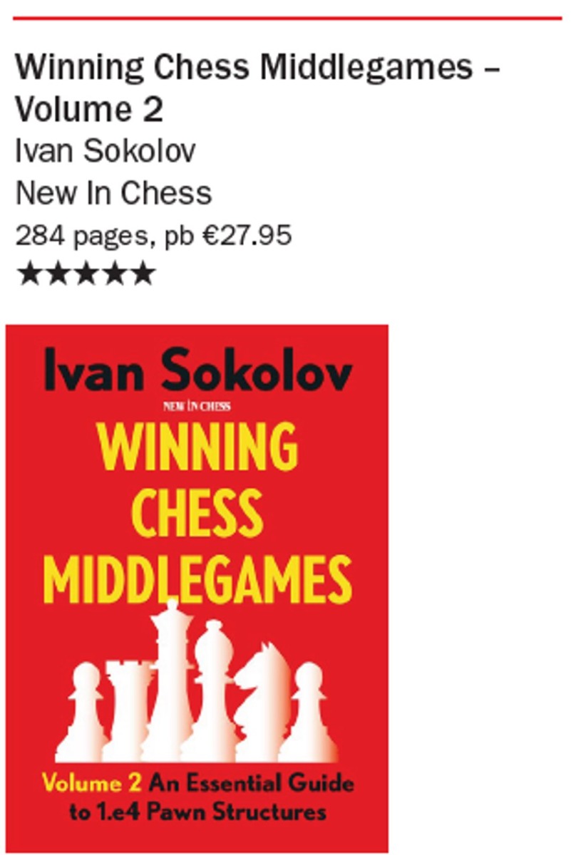 Winning Chess Middlegamse by Ivan Sokolov